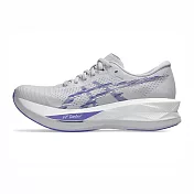 Asics 亞瑟士 Sonicblast [1012B862-020] 女 慢跑鞋 跑鞋 路跑 紫 24cm 紫/白
