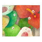 【玲廊滿藝】獅子小英-保持熱情17x20cm