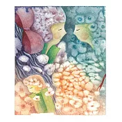 【玲廊滿藝】獅子小英-拔河遊戲20x17cm