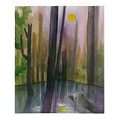 【玲廊滿藝】獅子小英-月光20x17cm