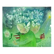 【玲廊滿藝】獅子小英-來自上天的禮物17x20cm