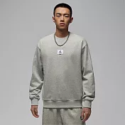 NIKE AS M J FLT FLC CREW 男 圓領套頭衫 FV7260050 2XL 灰色