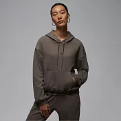 NIKE AS W J SPT DF CSVR FLC HOODIE 女 連帽上衣 IB2499040 L 灰棕色