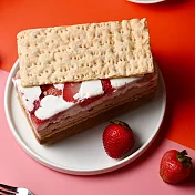 【拿破崙先生】爆量草莓牛奶派2盒(400g/盒)