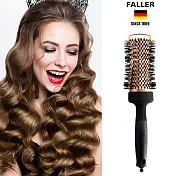 德國FALLER芙樂 陶瓷負離子金屬抗靜電熱塑梳43MM  獨特內縮式管身  捲髮直髮都可任意變換