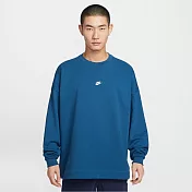 NIKE AS M NK CLUB FT OS CREW 男 圓領套頭衫 IF0748476 L 藍色