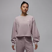 NIKE AS W J FLT FLC FT MOD CREW 女 圓領套頭衫 IF1007627 L 粉紅色