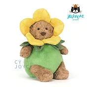 英國 JELLYCAT 26cm 水仙花巴賽羅熊 Bartholomew Bear Daffodil Outfit