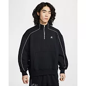 NIKE AS M NK AIR BB FLC QZ 男 連帽上衣 II3144010 L 黑色