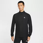 NIKE AS M ACG DF TRAIL MIDLAYER HZ 男 長袖上衣 IO9670010 L 黑色