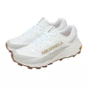 Merrell 越野跑鞋 Agility Peak 6 女鞋 白 卡其 膠底 黃金大底 戶外 ML00005074 23cm WHITE/GUM