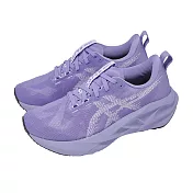 Asics 亞瑟士 慢跑鞋 Novablast 5 女鞋 紫 白 輕量 回彈 厚底 1012B765501 23.5cm BLUEBELL/LILAC HINT