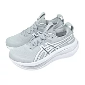 Asics 亞瑟士 慢跑鞋 Gel-Nimbus 28 ATC 女鞋 灰 銀 復古系列 緩震 1012B988020 23cm GREY/SILVER