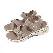 Skechers 涼鞋 Go Walk Arch Fit 2.0 Sandal 女鞋 卡其 聯名 140878TPE 22cm TAUPE