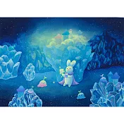 【玲廊滿藝】Nyumori-地底的水晶花園19.7x27.2cm