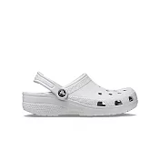Crocs 卡駱馳 Classic Clog [10001-1FT] 男女 洞洞鞋 經典 克駱格 輕量 防水 涼鞋 灰 22cm 灰