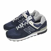 New Balance NB 休閒鞋 576 男鞋 藍 灰 緩震 麂皮 紐巴倫 OU576PNV-D 27.5cm NAVY/GREY