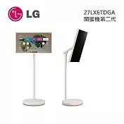 LG 樂金 27吋 27LX6TDGA StanbyME 2 閨蜜機第二代 滾輪滑行 追劇神器 含基本安裝