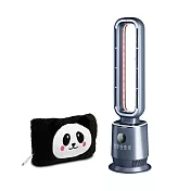 【TECO東元】無葉式PTC陶瓷溫控暖氣機/電暖器/電暖爐(XYFYN3009CBB加贈萌趣毛絨電暖隨身寶)