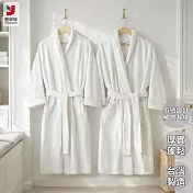 【雲御織】MIT台灣製 厚實蓬鬆 五星飯店 大人浴袍 金邊