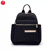 satana - Soldier 心旅行後背包- 亮黑色