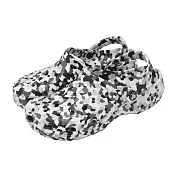 Crocs 洞洞鞋 Classic Confetti Clog 男女鞋 經典迷彩克駱格 黑灰 212462066 22cm BLACK/WHITE
