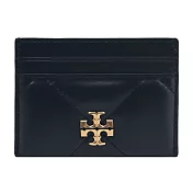 TORY BURCH KIRA 菱格紋卡片夾(多色選)- 黑色