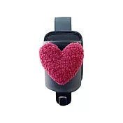 BESTHOT 車用皮革飲料收納掛勾  紅心