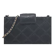 TORY BURCH Fleming 鏈帶斜背包(多色選)- 黑色