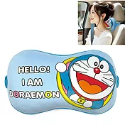 【Doraemon 哆啦A夢 】座椅頸靠枕/午安枕(笑臉)(台灣製)