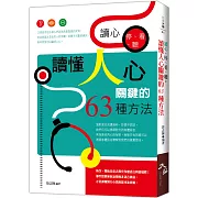 讀心，停、看、聽：讀懂人心關鍵的63種方法