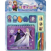 可愛彩印畫 冰雪奇緣：10週年
