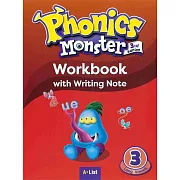 Phonics Monster 3/e Workbook 3with Writing Note