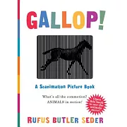 翻頁就會動！特效書Gallop! A Scanimation Picture Book
