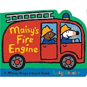 小鼠波波交通工具造型硬頁書：消防車Maisy’s Fire Engine: A Maisy Shaped Board Book