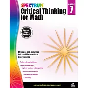 Spectrum Critical Thinking for Math, Grade 7