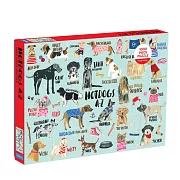 Hot Dogs A-Z 1 Puzzle: 1000 Piece Jigsaw Puzzle