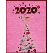 Merry Christmas: Cute Christmas 8.5x11 Lined writing notebook journal for christmas lists, planning, menus, gifts, and more; Christmas