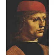 Leonardo da Vinci Black Paper Sketchbook: Portrait of a Musician - Renaissance Art Notebook - Large Artistic All Black Blank Pages Sketch Pad - Draw &