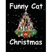 Funny cat christmas: Best Christmas Blank Lined Notebook Journal, Notebook Gift 110 pages 8.5 x 11’’’’ Blank Lined Journal - ... - for Journa