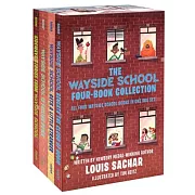《歪歪小學的荒誕故事》系列套書（4冊）The Wayside School（紐伯瑞兒童文學獎金牌獎得主路易斯．薩奇爾作品）