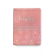 Inspire Bible for Girls NLT (Leatherlike, Pink): The Bible for Coloring & Creative Journaling