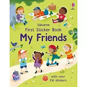 First Sticker Book My Friends