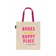 美國Out of Print托特包／Emily Henry: Happy Place Tote Bag