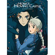 霍爾的移動城堡：經典動畫明信片(30張不同款) Howl’s Moving Castle: 30 Postcards