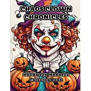 Chaos Clown Chronicles: Halloween Madness Coloring Book