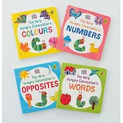 好餓的毛毛蟲第一套 寶寶認知書（附書盒）