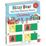 聖誕記憶遊戲書(附音檔)Bizzy Bear: My First Memory Game Book: Christmas