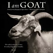 I Am Goat 2025 Wall Calendar: Animal Portrait Photography by Kevin Horan and Wisdom from Nature’s Philosophers