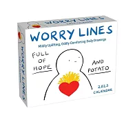 A Worry Lines 2025 Day-To-Day Calendar: Mildly Uplifting Oddly Comforting Daily Drawings